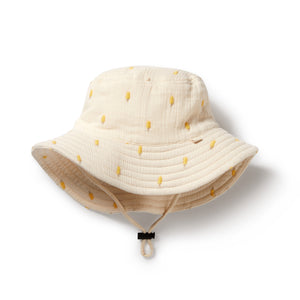 Wilson and Frenchy Organic Crinkle Sun Hat - Ice Pops | Sun hat | Bon Bon Tresor