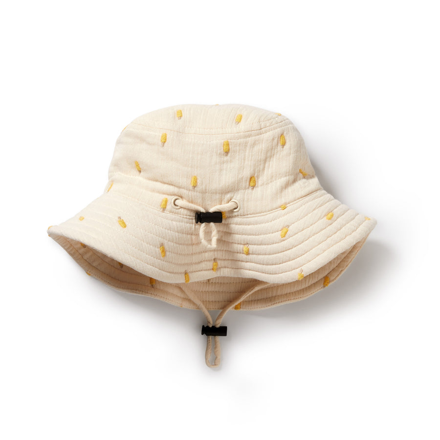 Wilson and Frenchy Organic Crinkle Sun Hat - Ice Pops | Sun hat | Bon Bon Tresor