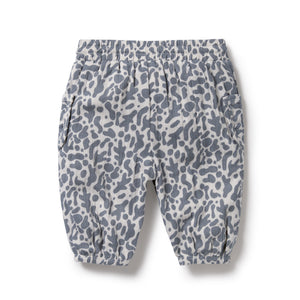 Wilson and Frenchy Organic Crinkle Pant Blue Coral | Pants & Shorts | Bon Bon Tresor