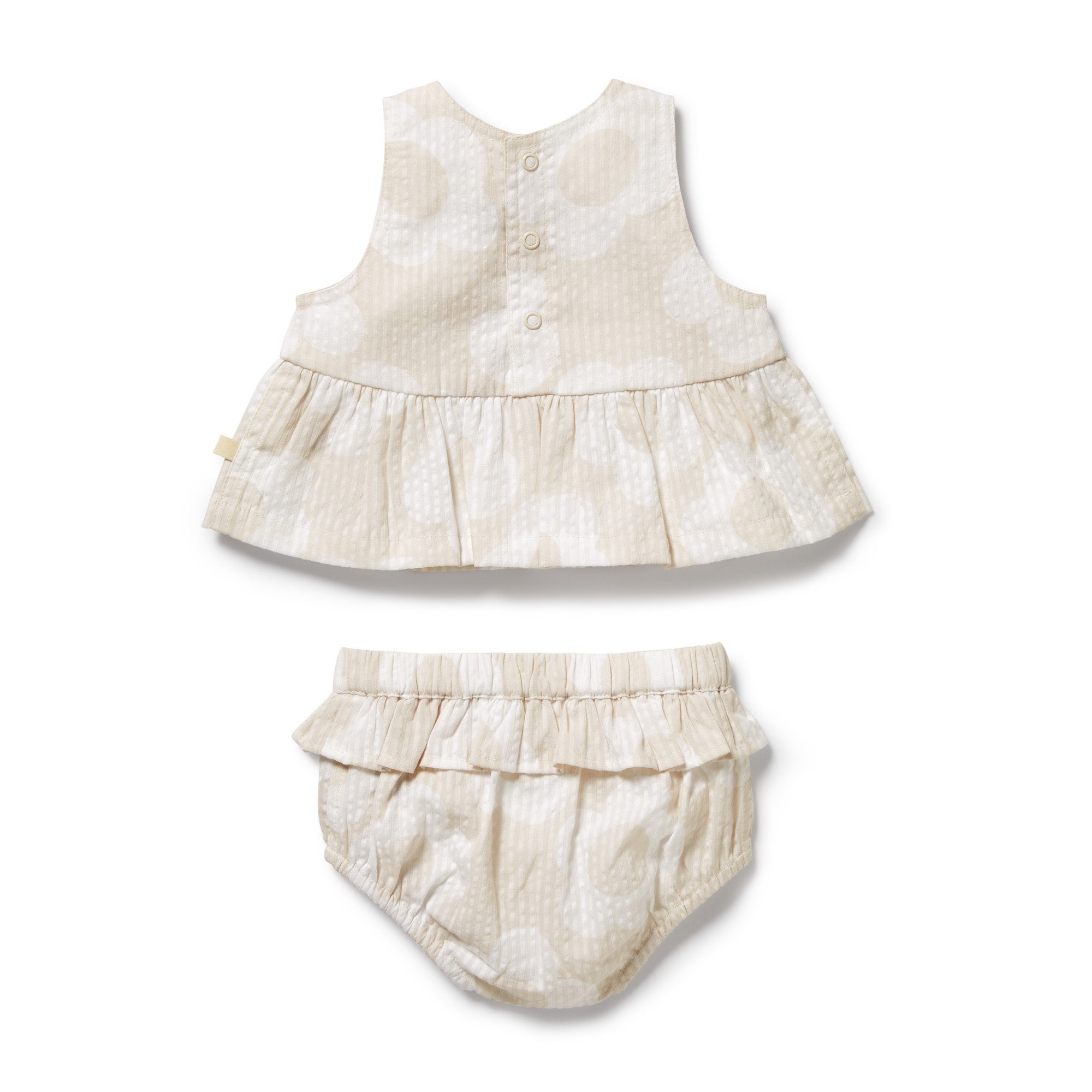 Wilson and Frenchy Daisy Bloom Organic Ruffle Set