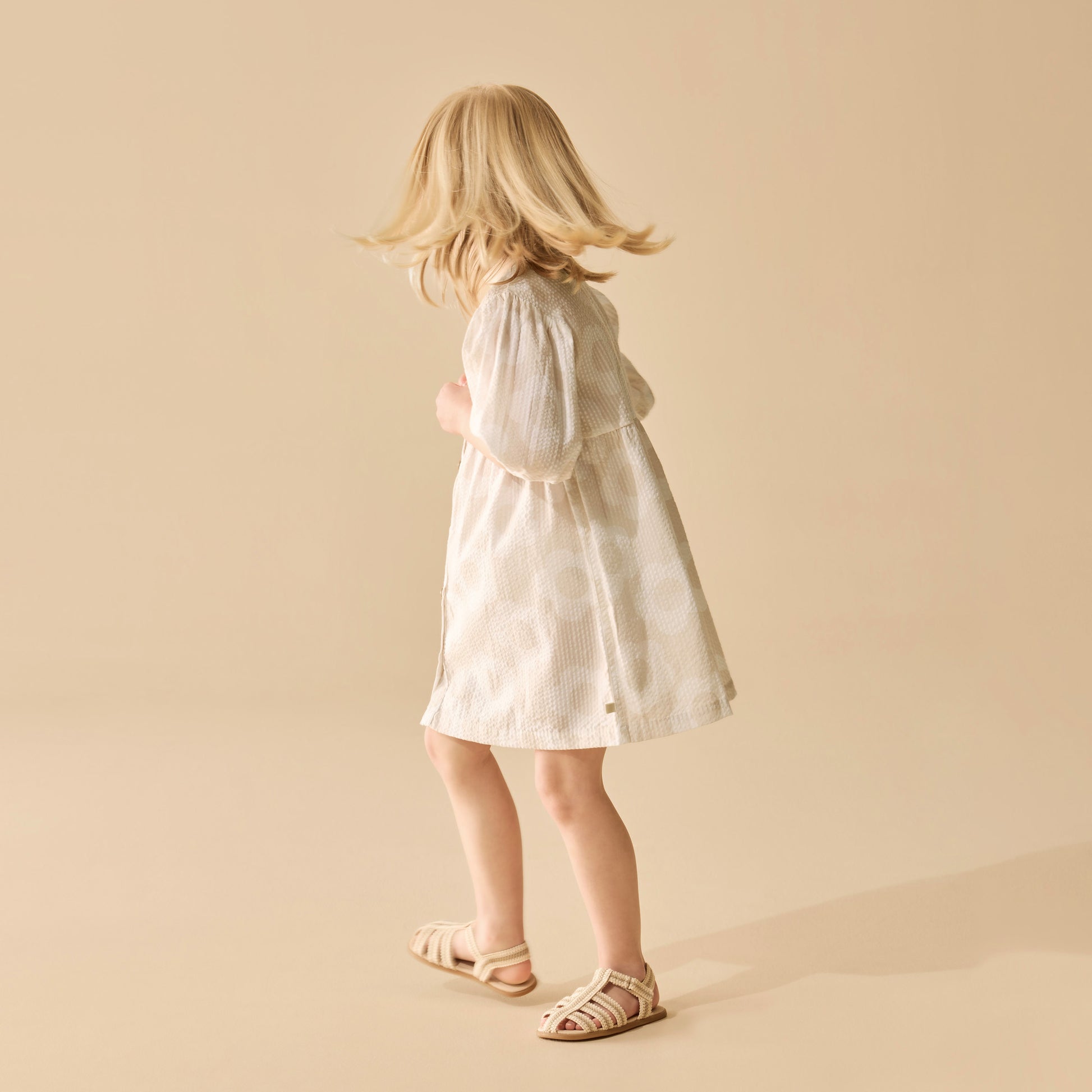 Wilson and Frenchy Daisy Bloom Organic Button Dress | Dresses & Skirts | Bon Bon Tresor