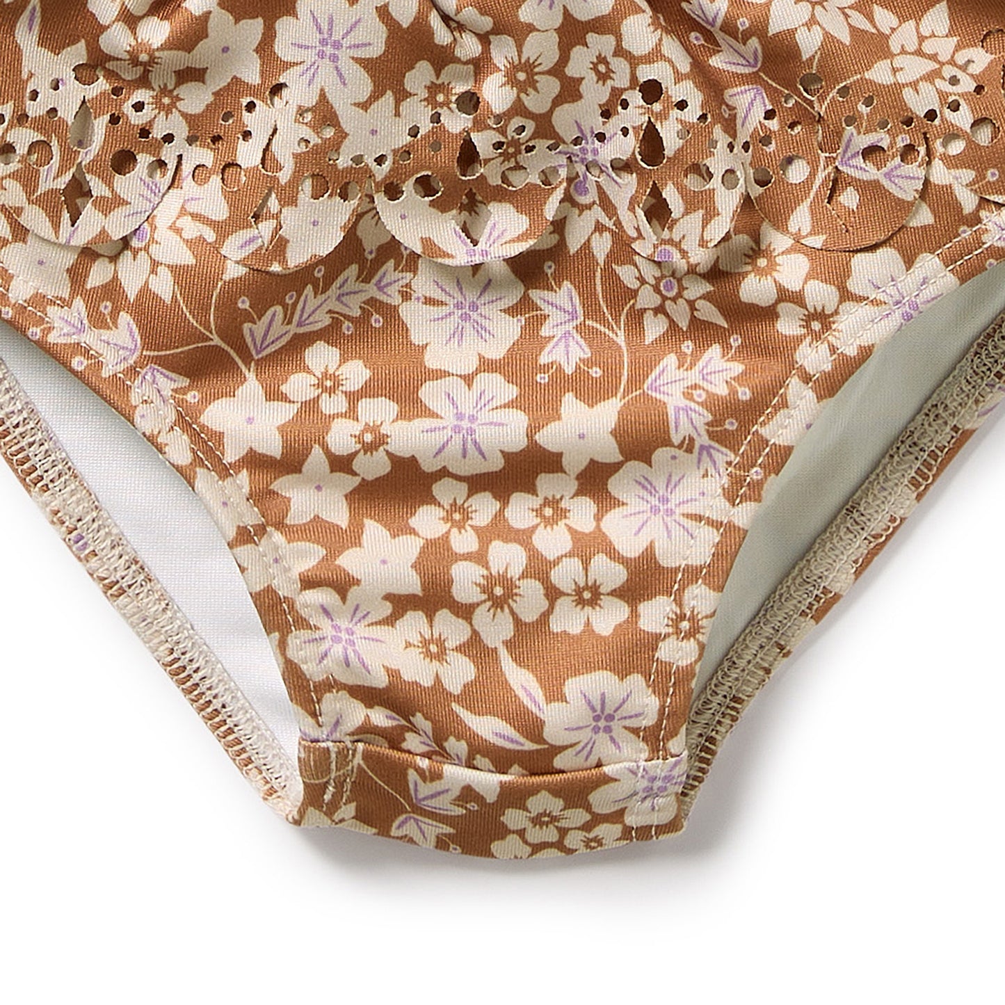 Wilson and Frenchy Hazel Floral Cutwork Rashie Swim Set | Swimwear | Bon Bon Tresor