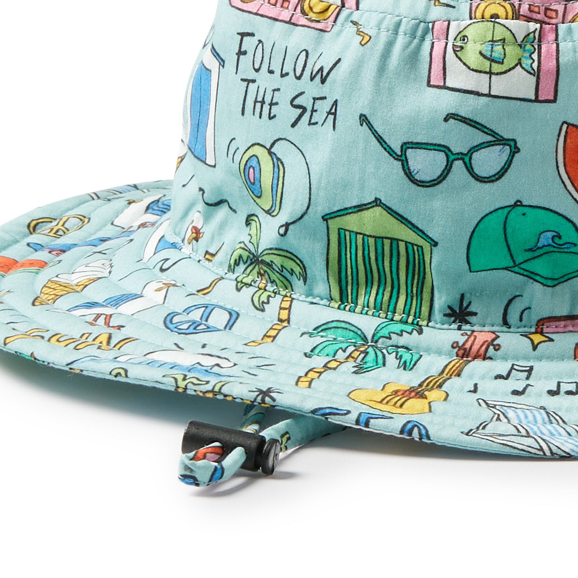 Wilson and Frenchy Sun Surf & Sea Sun Hat | Hats | Bon Bon Tresor