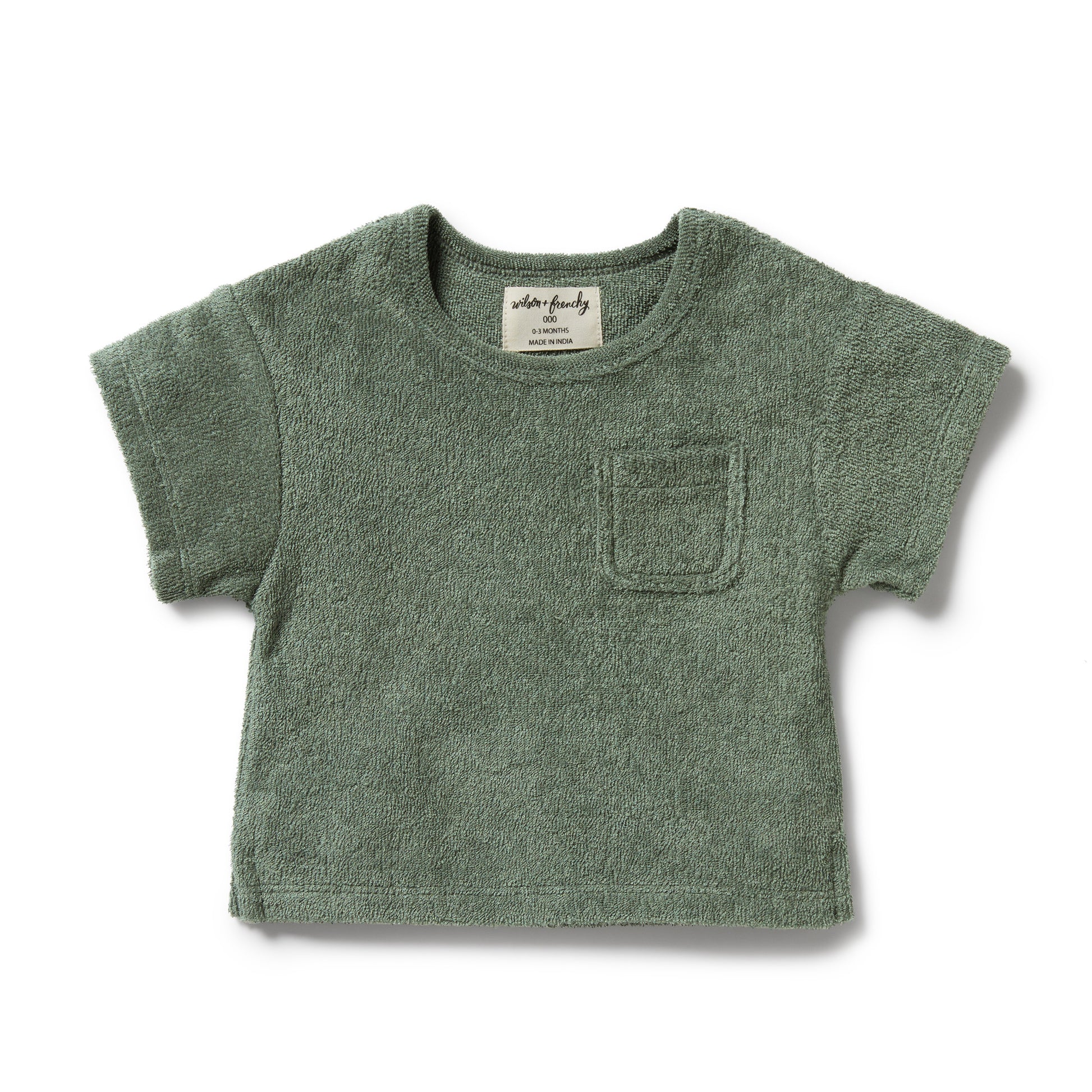 Wilson and Frenchy Moss Organic Terry Tee | Tops & T-Shirts | Bon Bon Tresor