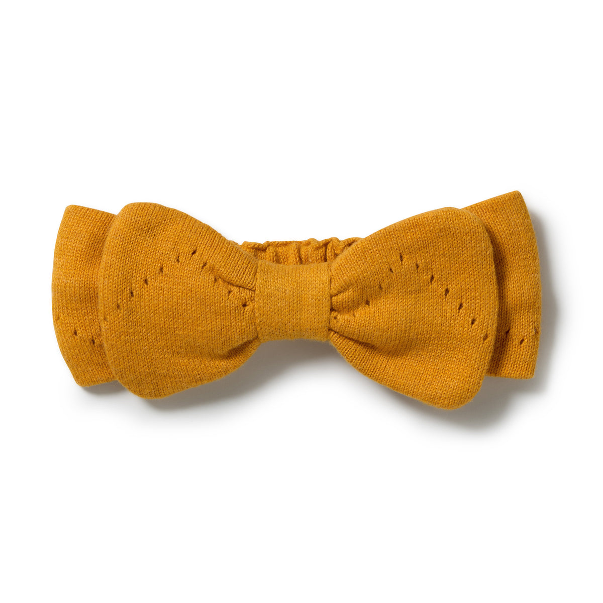 Wilson and Frenchy Organic Knitted Pointelle Headband - Marmalade | Hair Accessories | Bon Bon Tresor