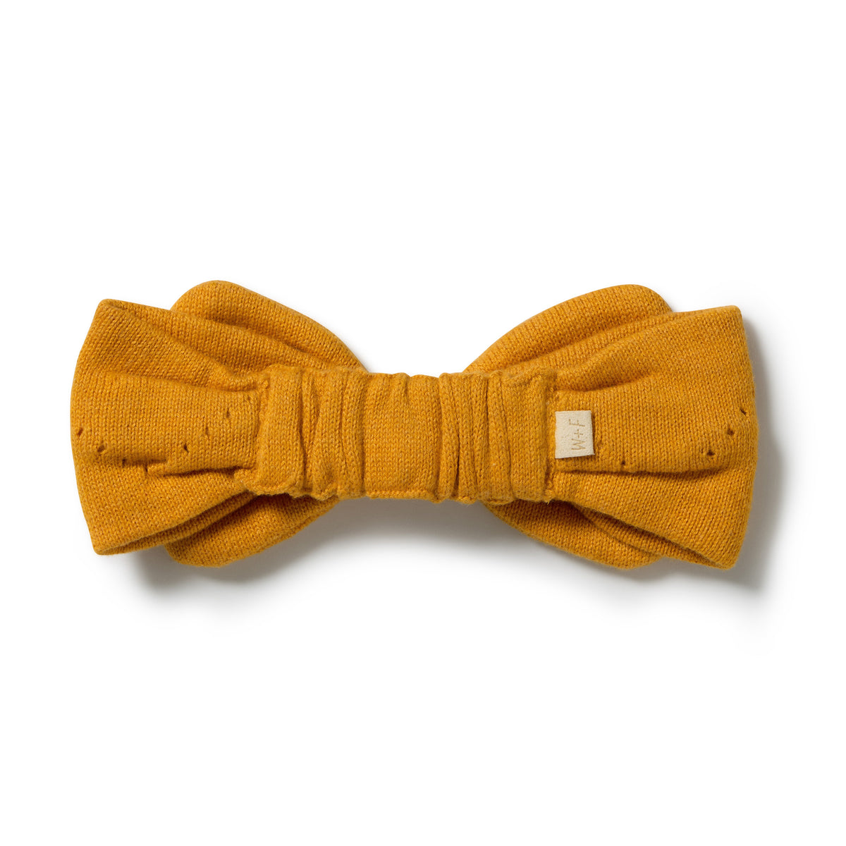 Wilson and Frenchy Organic Knitted Pointelle Headband - Marmalade | Hair Accessories | Bon Bon Tresor