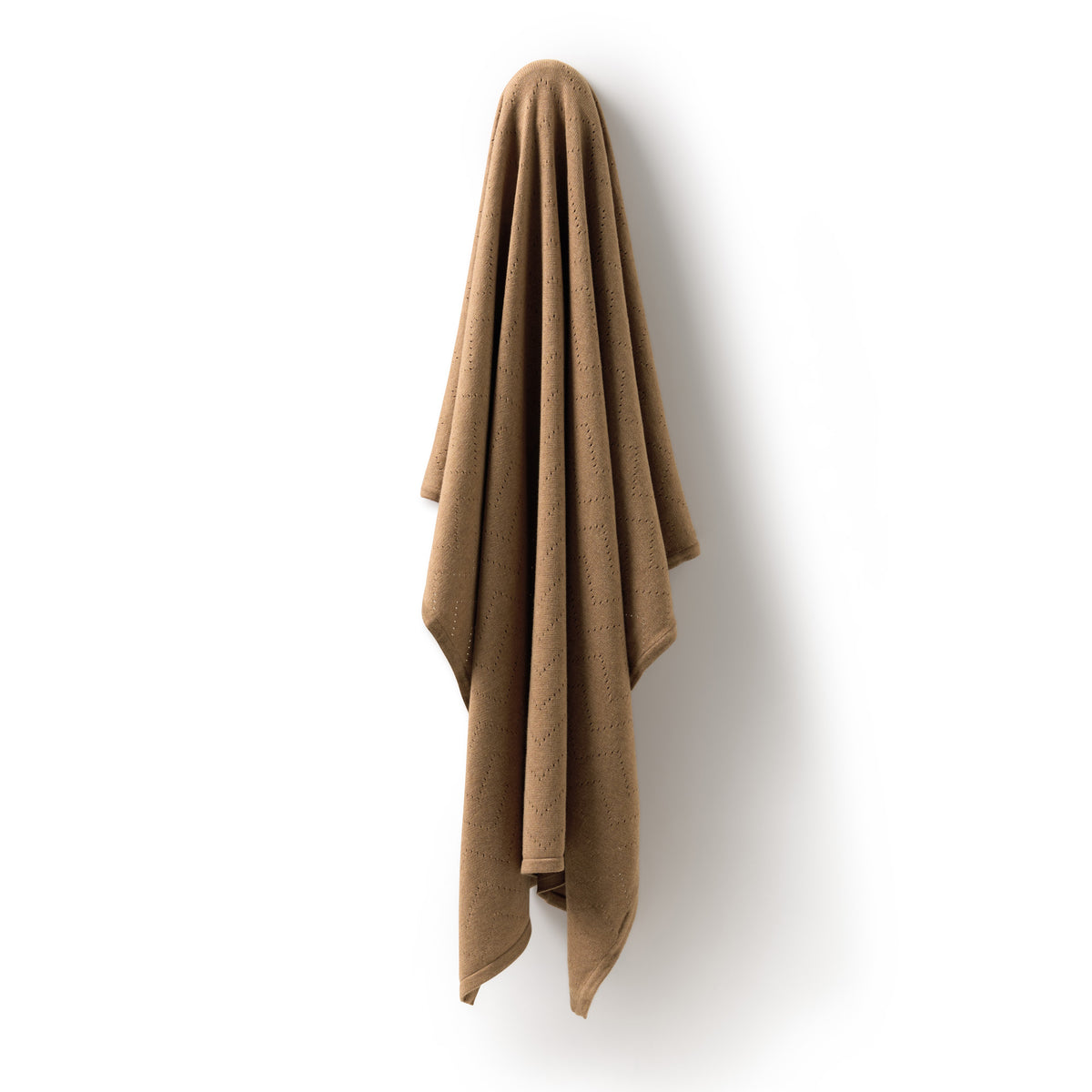 Wilson and Frenchy Ginger Snap Organic Knitted Pointelle Blanket | Blankets | Bon Bon Tresor