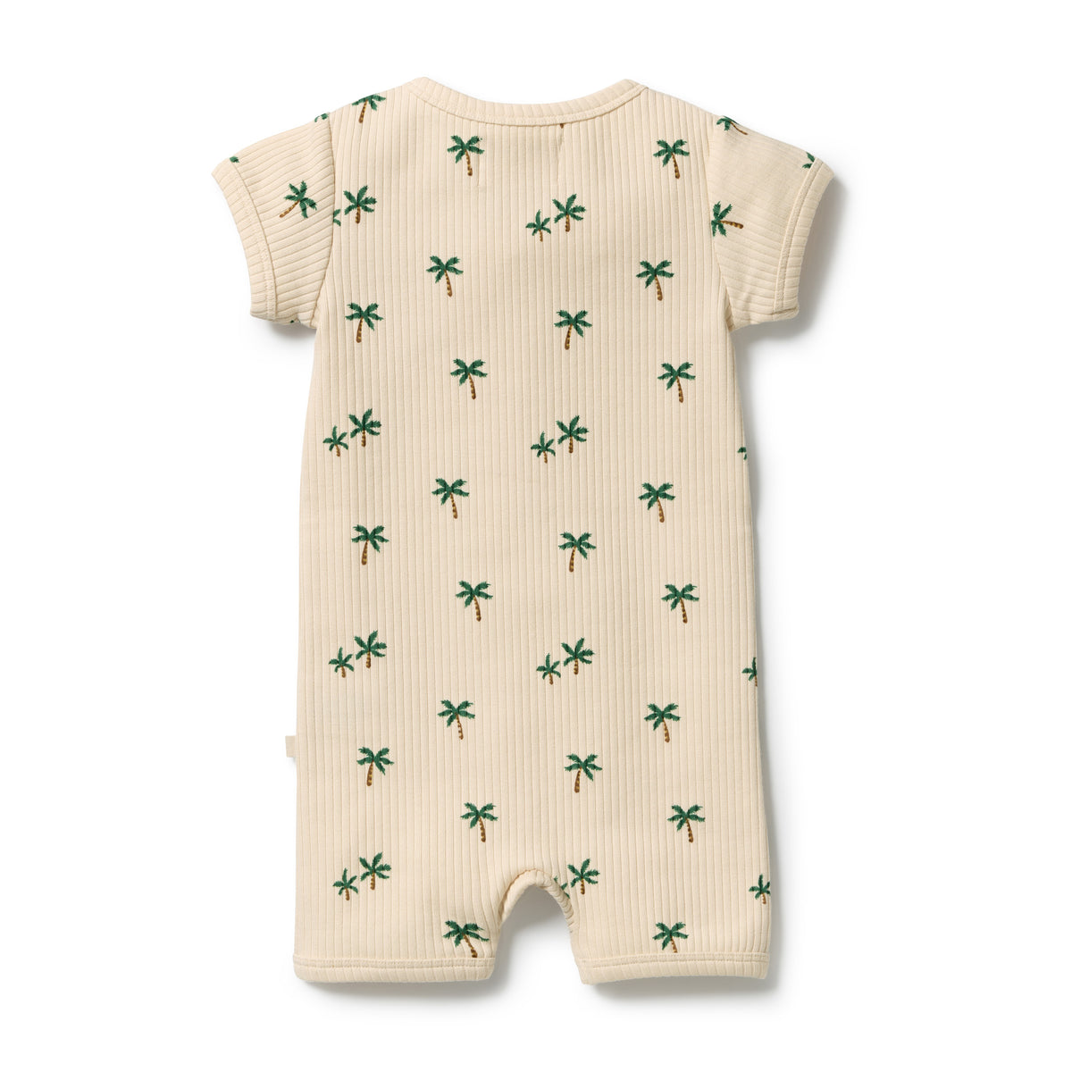 Wilson and Frenchy Baby Boys Tiny Palm Organic Boyleg Zipsuit | Rompers & Playsuits | Bon Bon Tresor