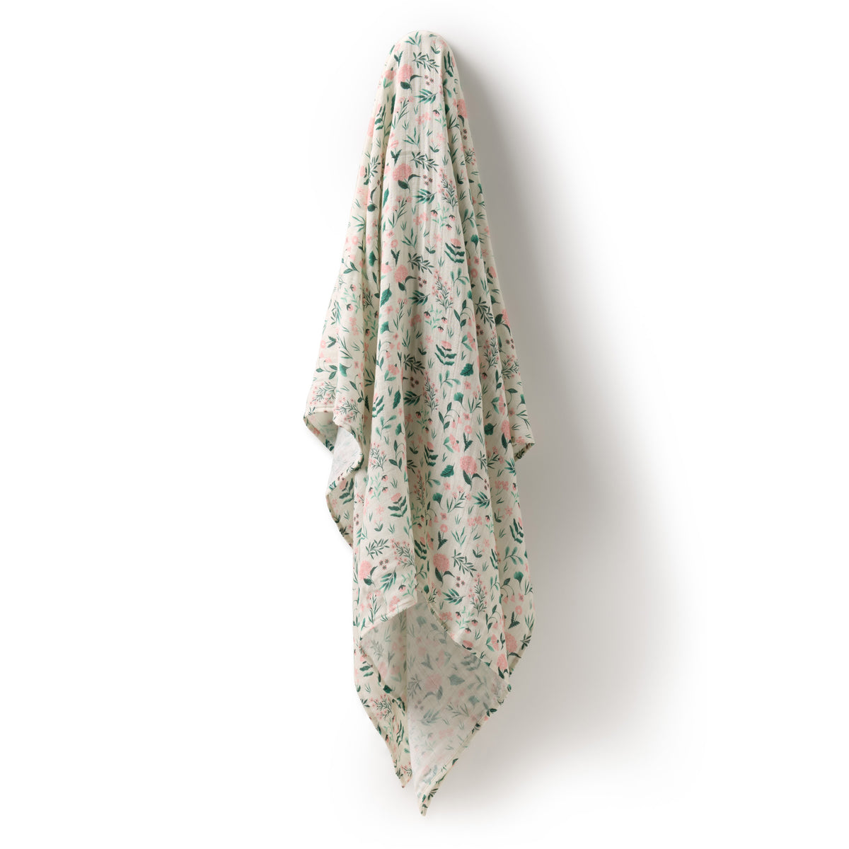 Wilson and Frenchy Sweet Bloom Organic Muslin Wrap | Wraps & Swaddles | Bon Bon Tresor