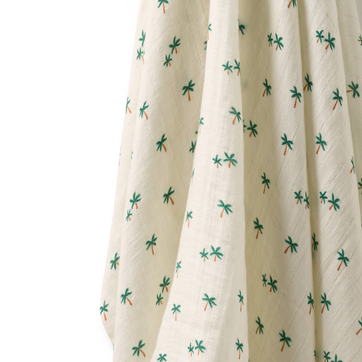 Wilson and Frenchy Tiny Palm Organic Muslin Wrap | Wraps & Swaddles | Bon Bon Tresor
