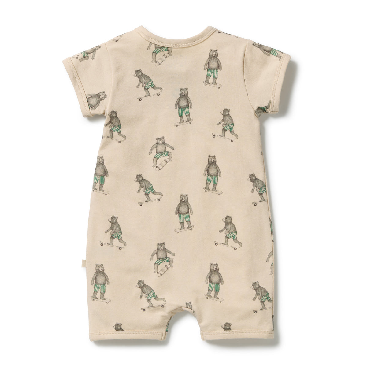 Wilson and Frenchy Baby Boys Skater Club Organic Boyleg Zipsuit | Rompers & Playsuits | Bon Bon Tresor
