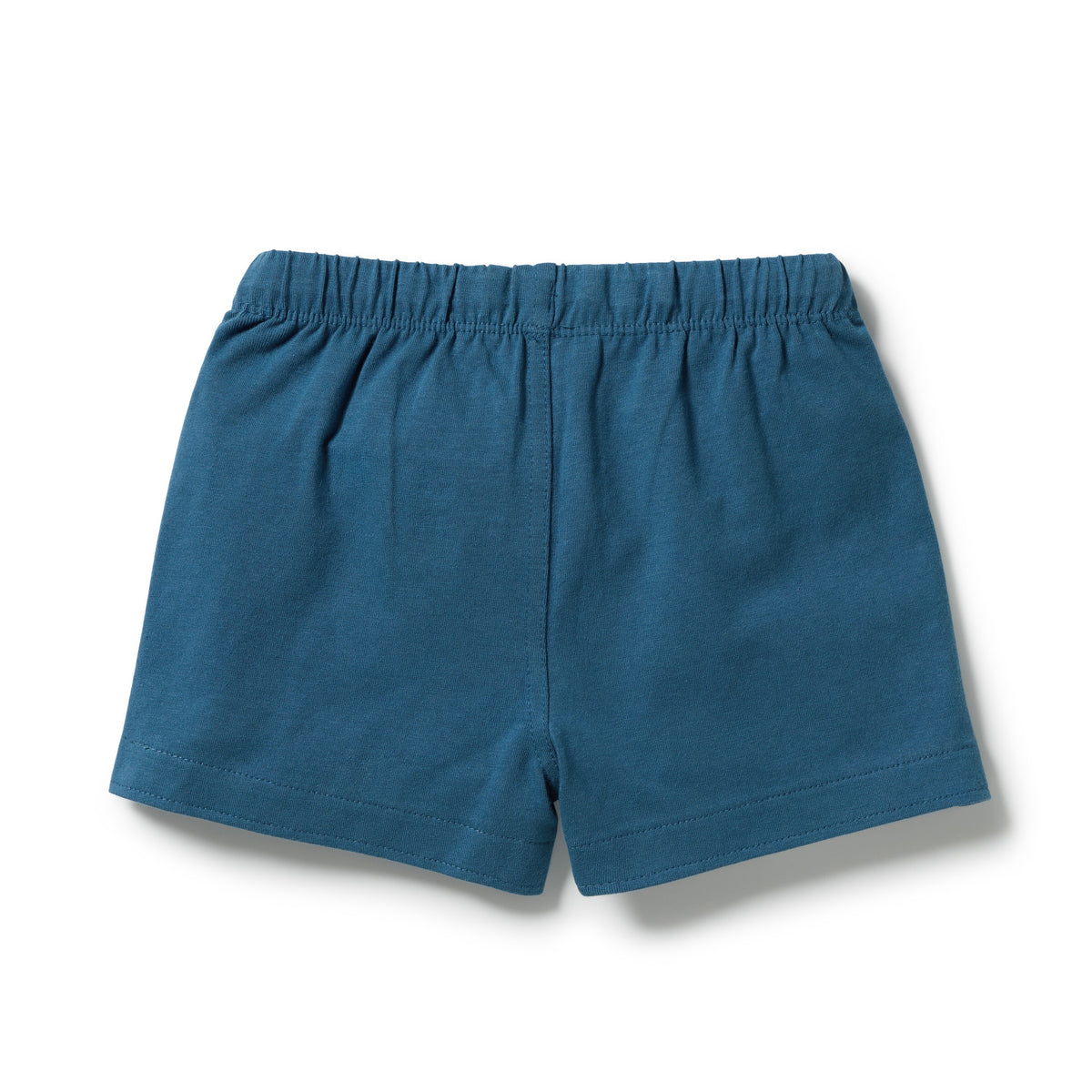 Wilson and Frenchy Bright Blue Organic Tie Front Short | Shorts | Bon Bon Tresor