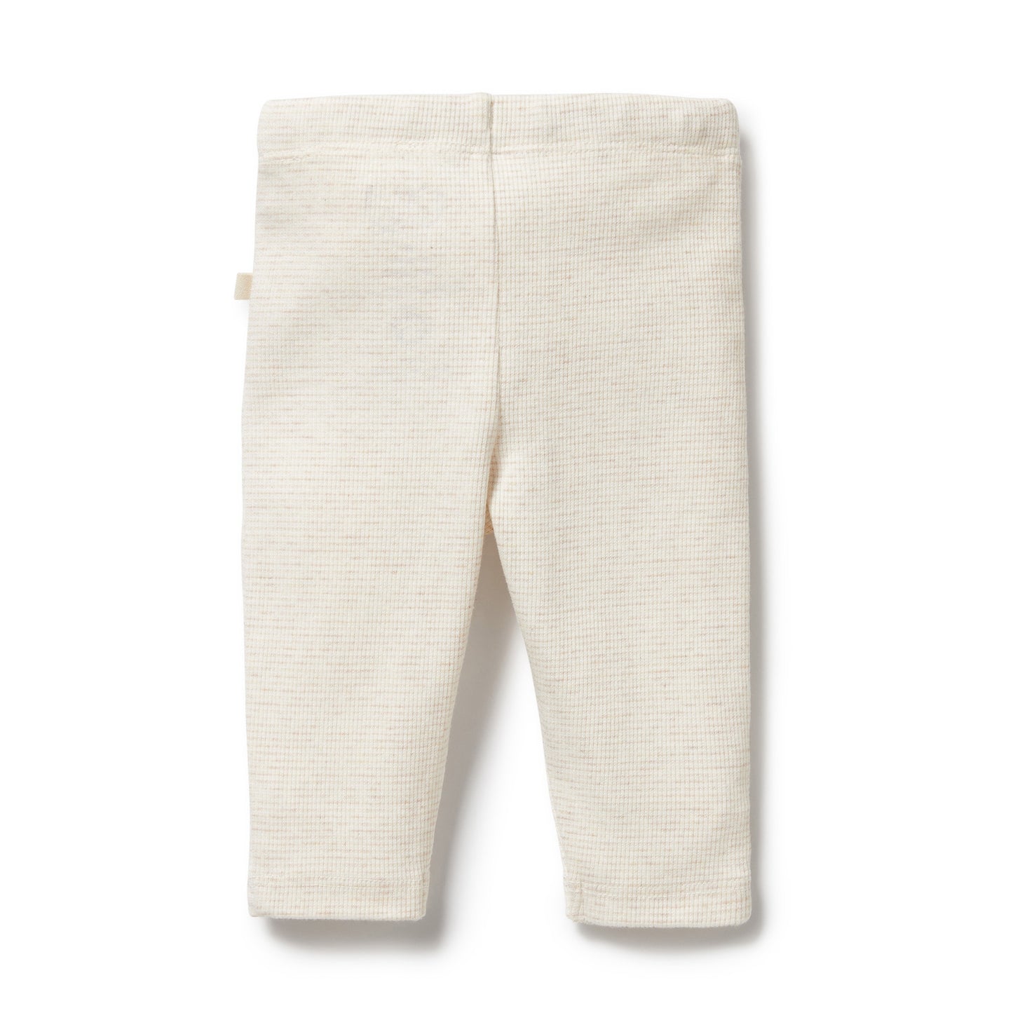 Wilson and Frenchy Organic Stripe Rib Legging - Oatmeal | Leggings | Bon Bon Tresor