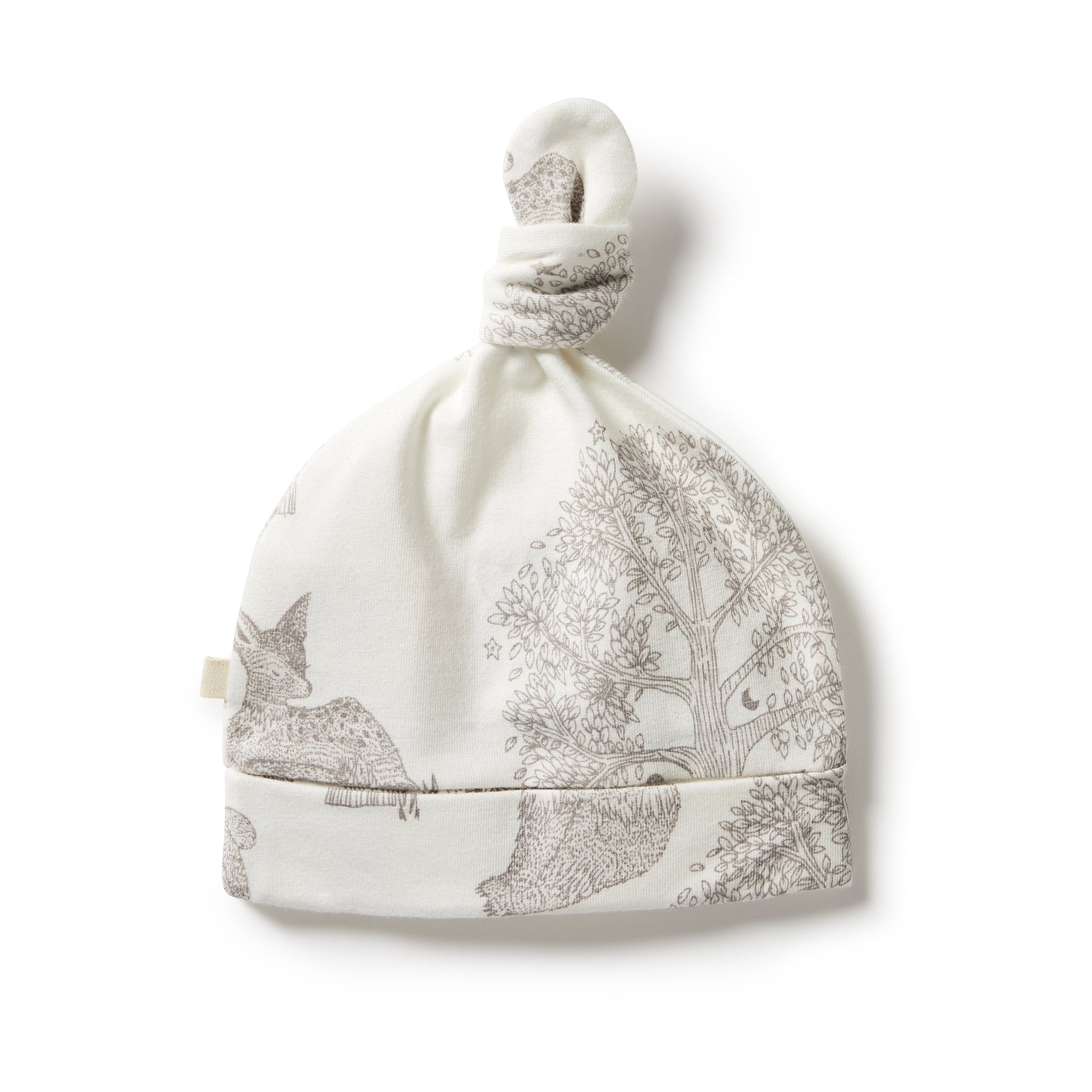 Wilson and Frenchy Welcome To The World Organic Knot Hat | Hats | Bon Bon Tresor