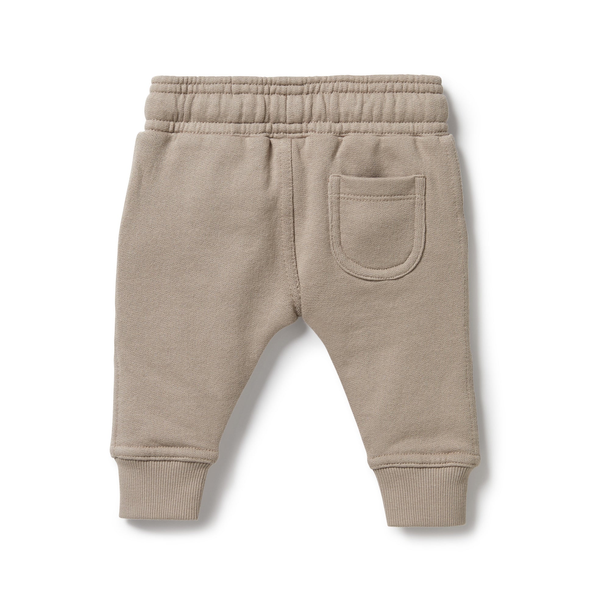 Wilson and Frenchy Organic French Terry Pant Stone | Pants & Shorts | Bon Bon Tresor