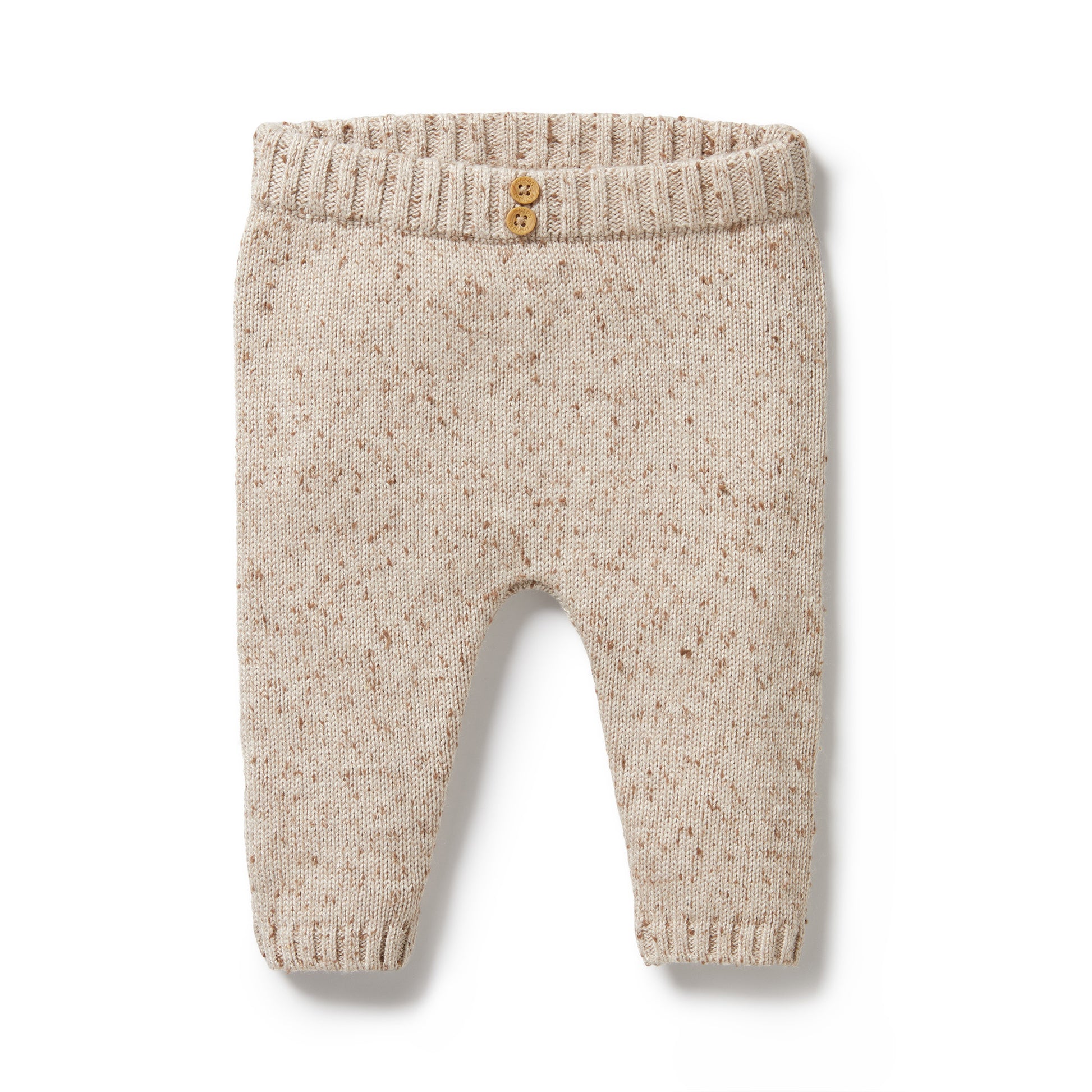 Wilson and Frenchy Knitted Legging - Almond Fleck | Pants & Shorts | Bon Bon Tresor