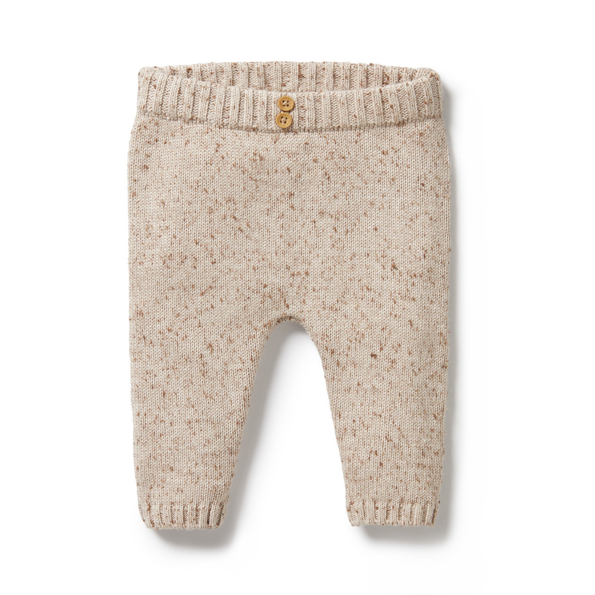 Wilson and Frenchy Knitted Legging - Almond Fleck | Pants & Shorts | Bon Bon Tresor