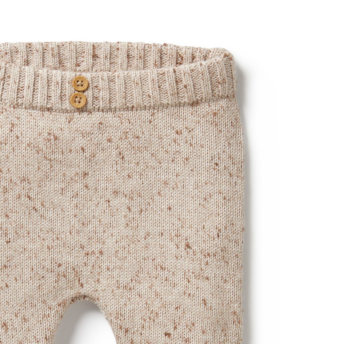 Wilson and Frenchy Knitted Legging - Almond Fleck | Pants & Shorts | Bon Bon Tresor