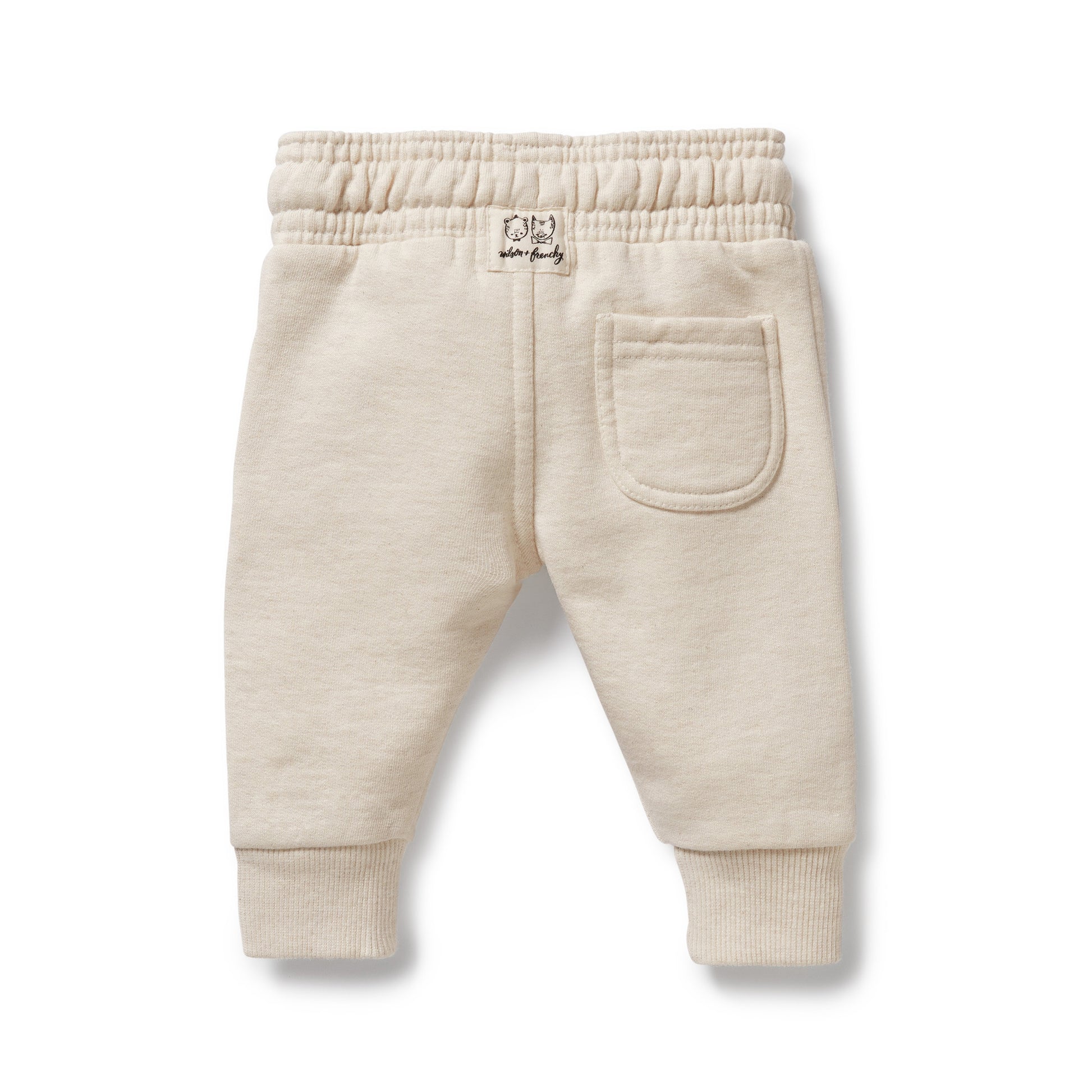 Wilson and Frenchy Organic Terry Sweat Pant - Oatmeal | Pants & Shorts | Bon Bon Tresor