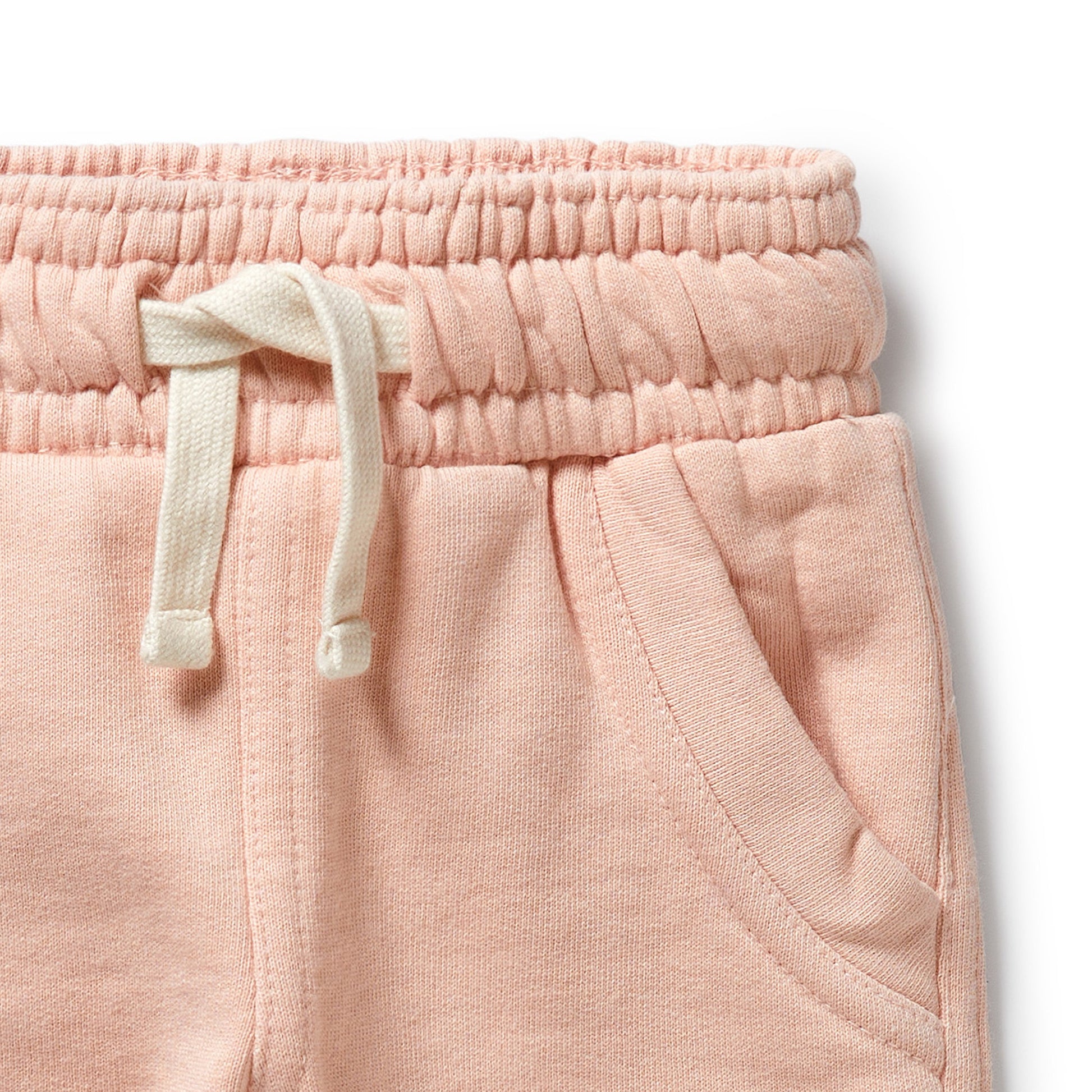 Wilson and Frenchy Organic Terry Sweat Pant - Blush Pink | Pants & Shorts | Bon Bon Tresor