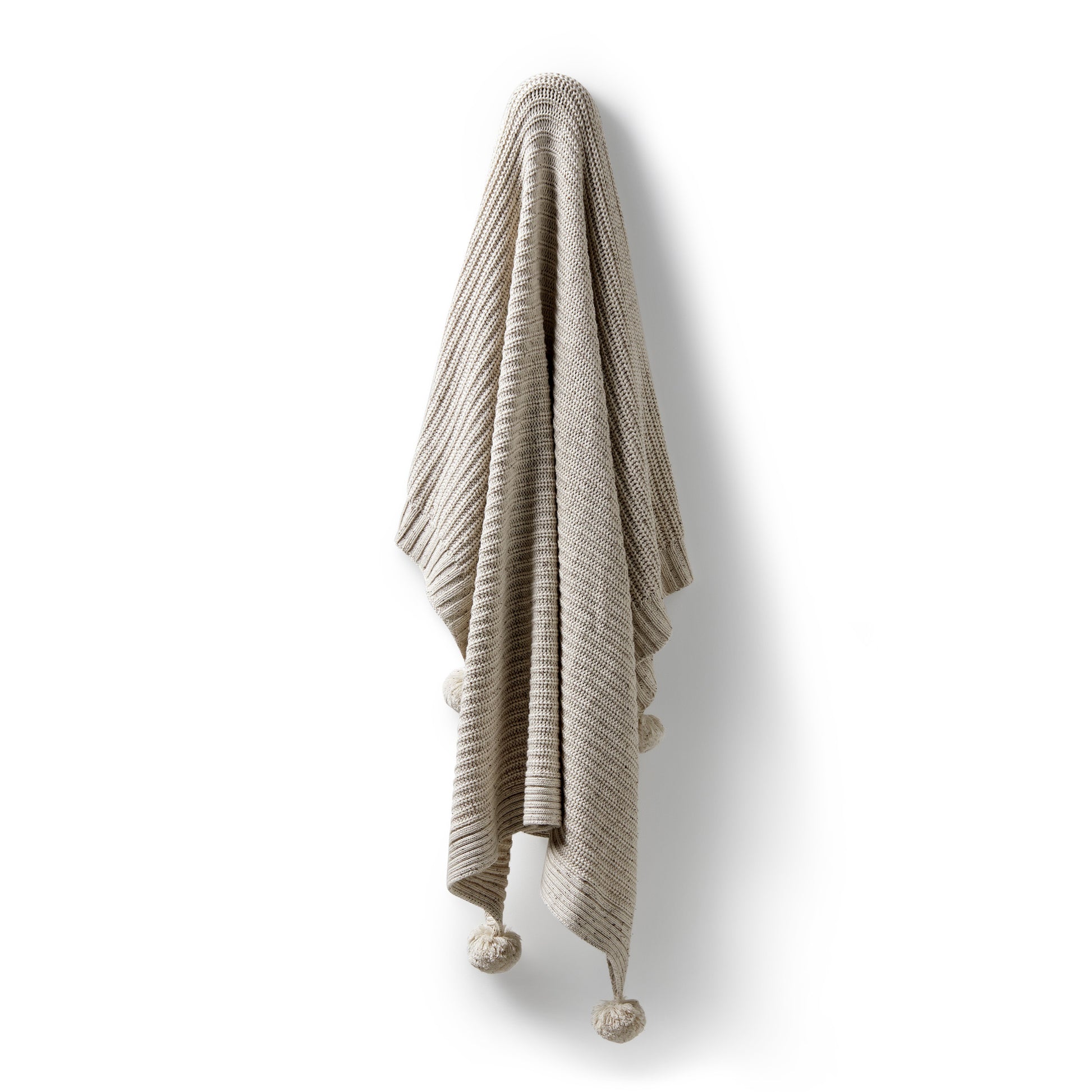 Wilson and Frenchy Organic Knitted Blanket - Cookie and Cream | Blankets | Bon Bon Tresor