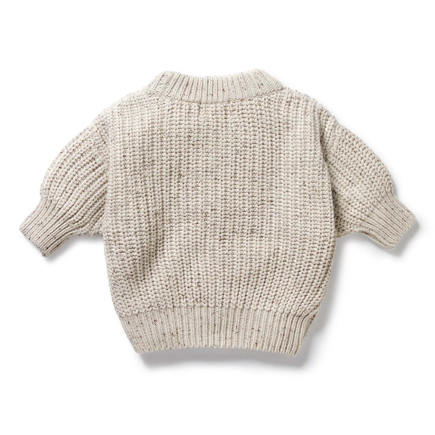 Wilson and Frenchy Organic Knitted Jumper - Cookie and Cream | Sweaters & Knitwear | Bon Bon Tresor