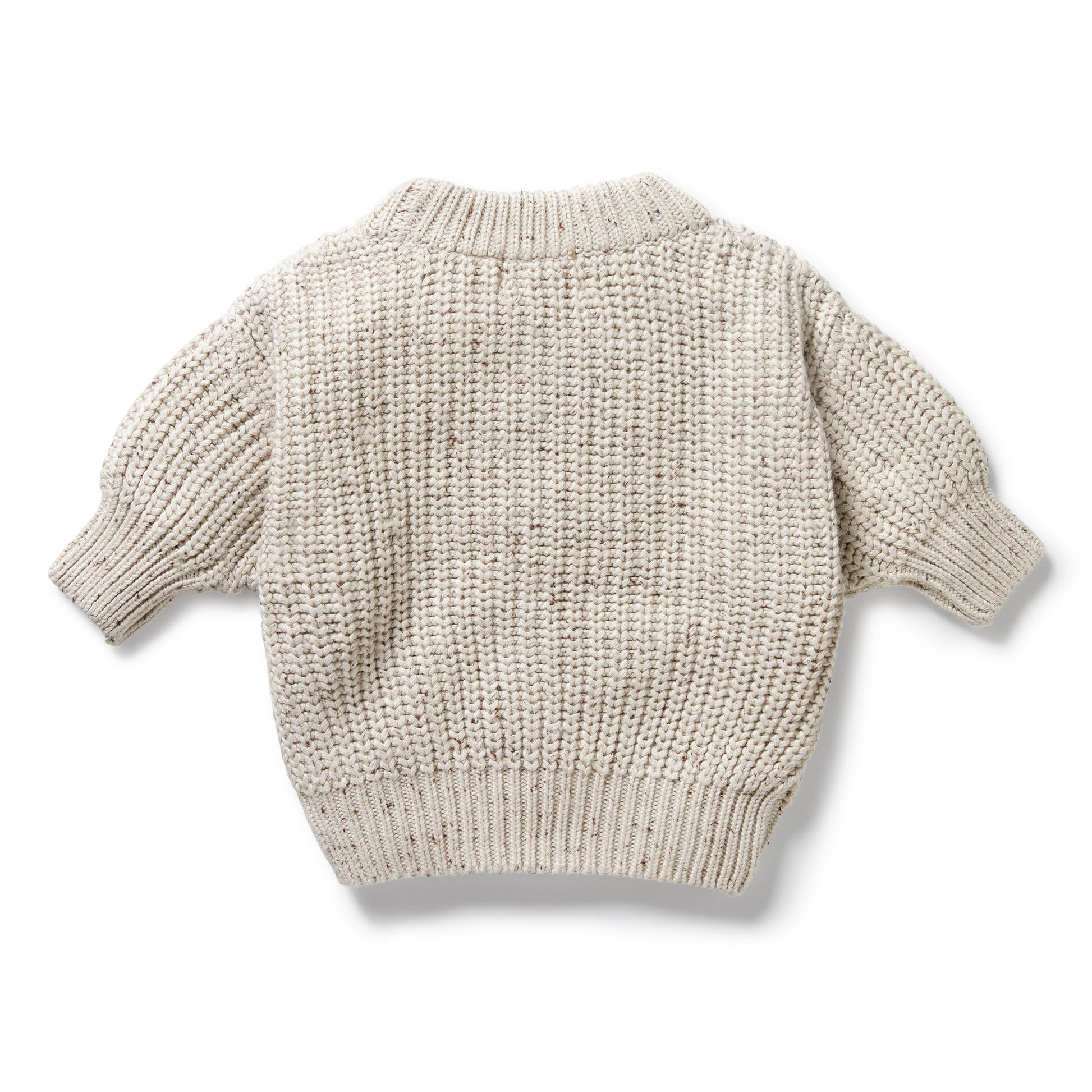 Wilson and Frenchy Organic Knitted Jumper - Cookie and Cream | Sweaters & Knitwear | Bon Bon Tresor