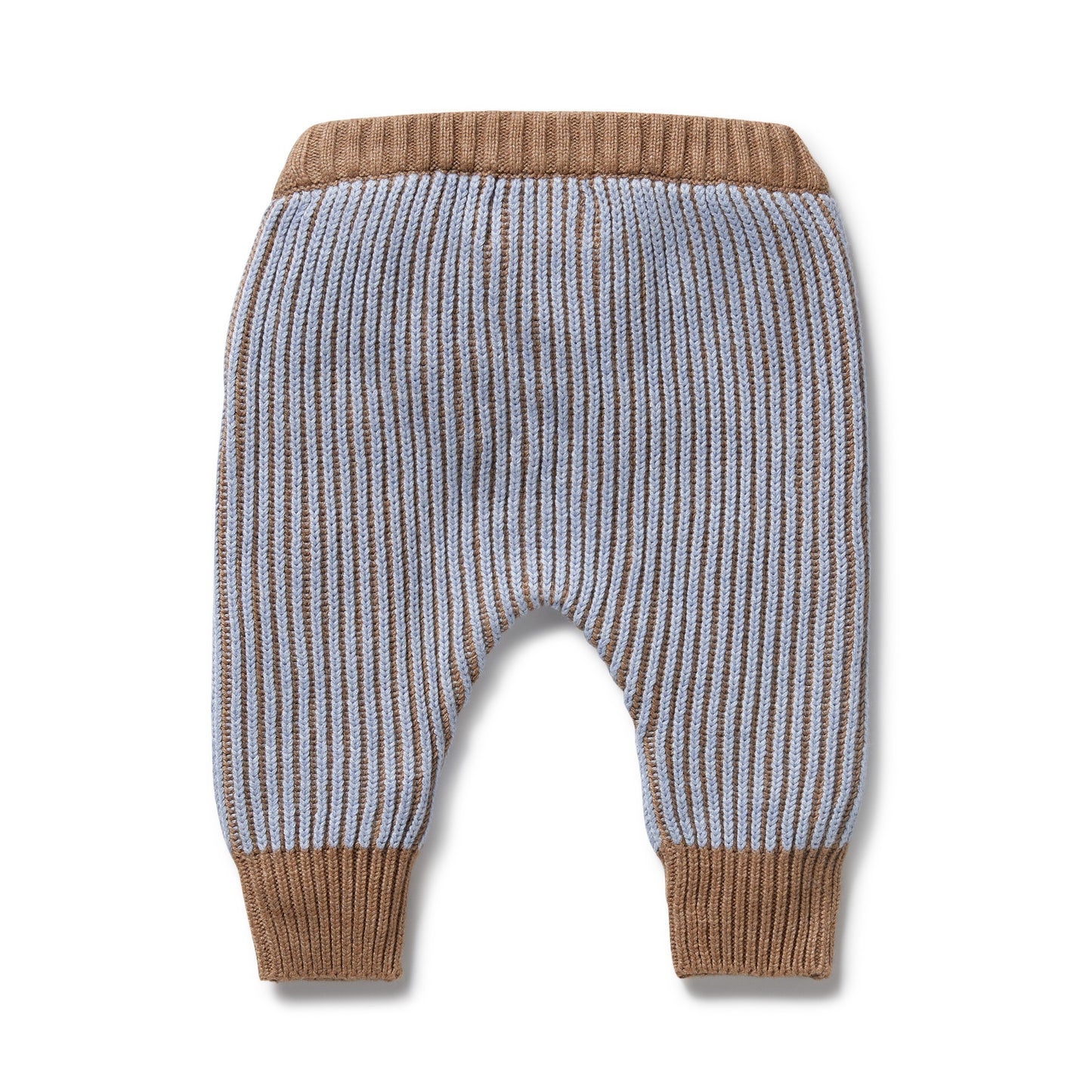Wilson and Frenchy Organic Knitted Legging - Coco Blue Speckle | Leggings | Bon Bon Tresor