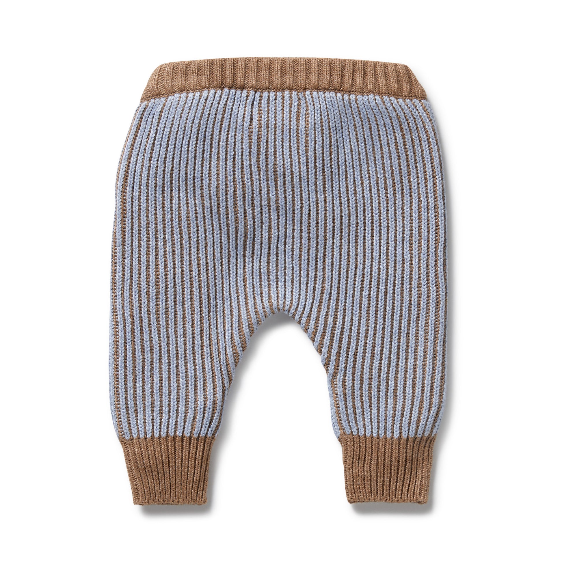 Wilson and Frenchy Organic Knitted Legging - Coco Blue Speckle | Leggings | Bon Bon Tresor