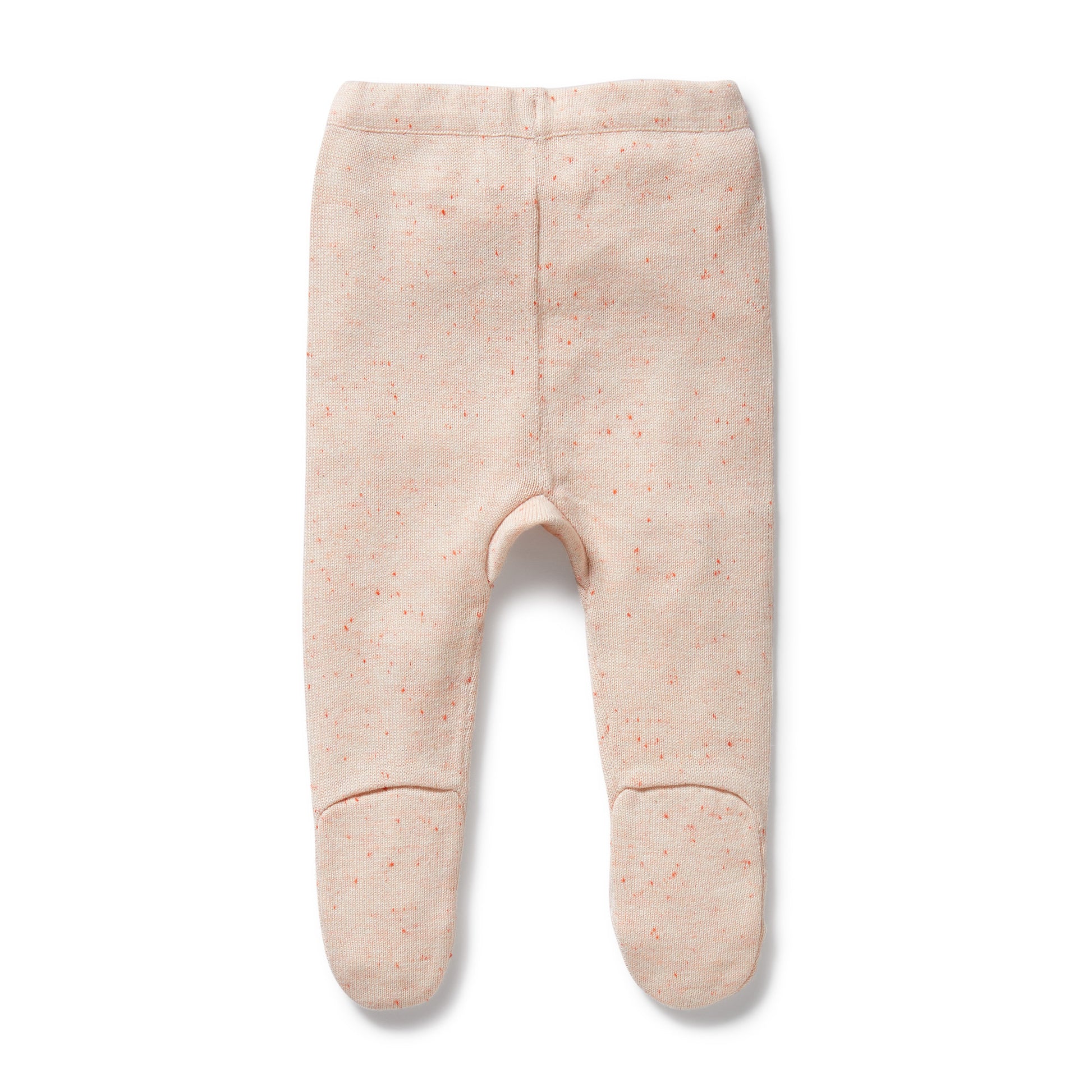 Wilson and Frenchy Organic Knitted Legging With Feet - Fairy Floss | Pants & Shorts | Bon Bon Tresor
