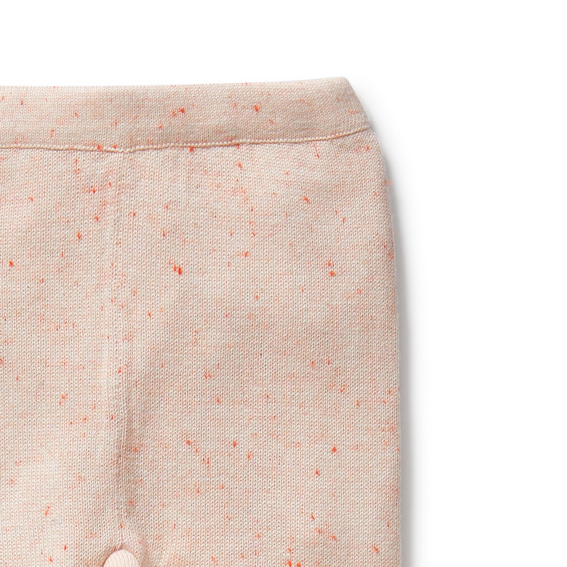 Wilson and Frenchy Organic Knitted Legging With Feet - Fairy Floss | Pants & Shorts | Bon Bon Tresor