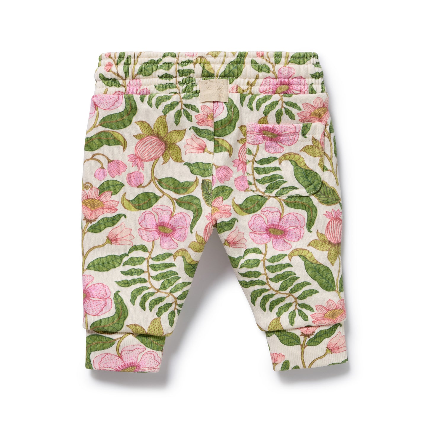 Wilson and Frenchy Girls Organic Terry Sweat Pant - Ma Fleur | Trousers | Bon Bon Tresor