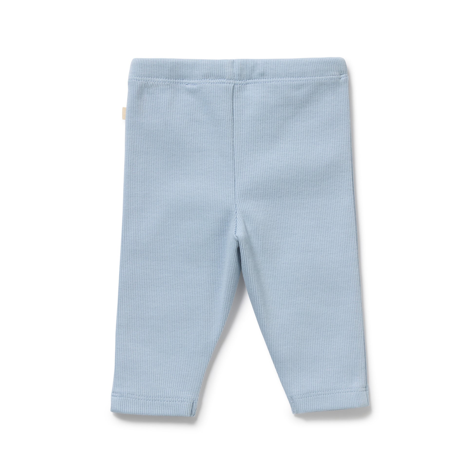 Wilson and Frenchy Boys Organic Rib Legging - Storm Blue | Leggings | Bon Bon Tresor