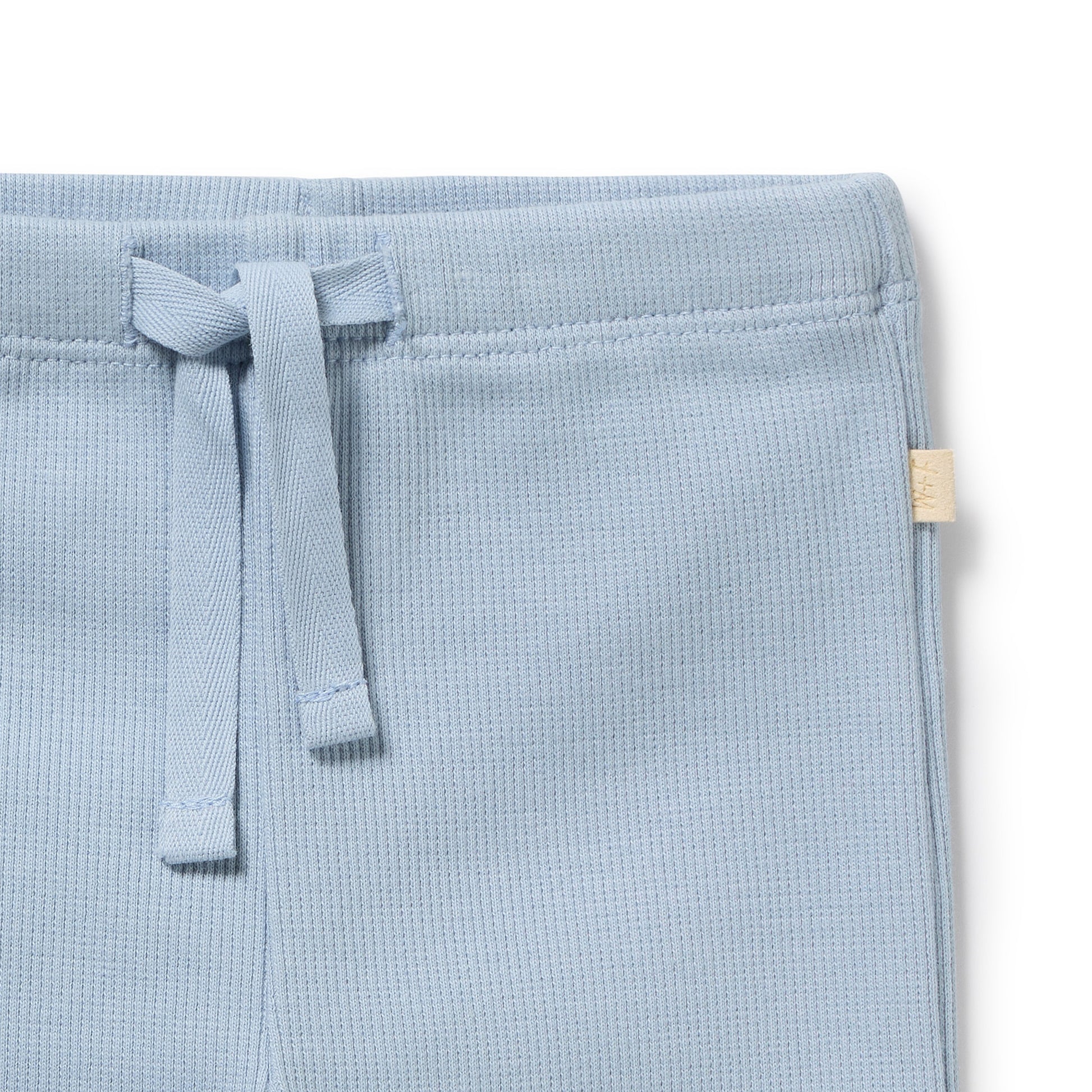 Wilson and Frenchy Boys Organic Rib Legging - Storm Blue | Leggings | Bon Bon Tresor