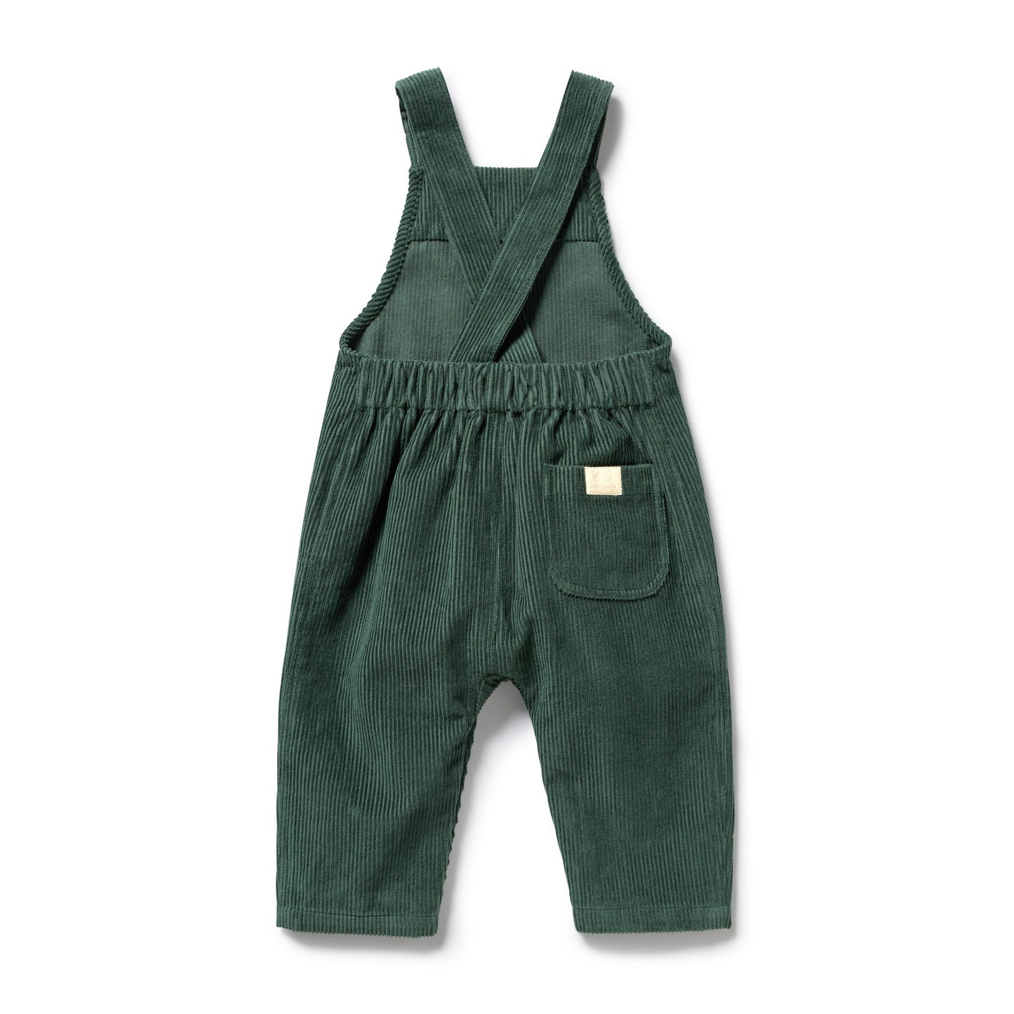 Wilson and Frenchy Organic Corduroy Overall - Moss Green | Trousers | Bon Bon Tresor