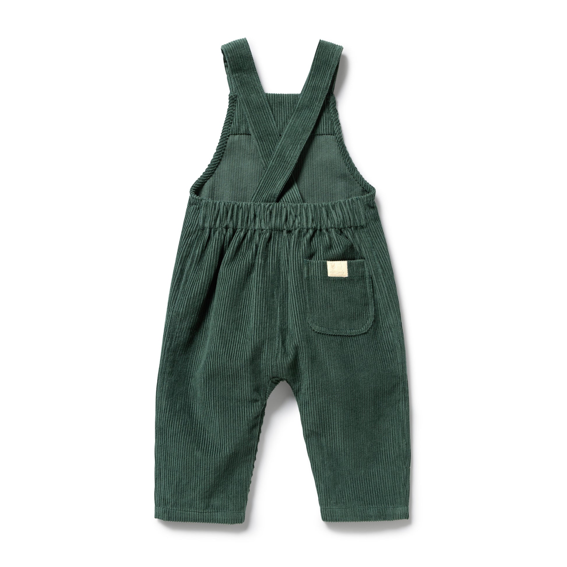 Wilson and Frenchy Organic Corduroy Overall - Moss Green | Trousers | Bon Bon Tresor