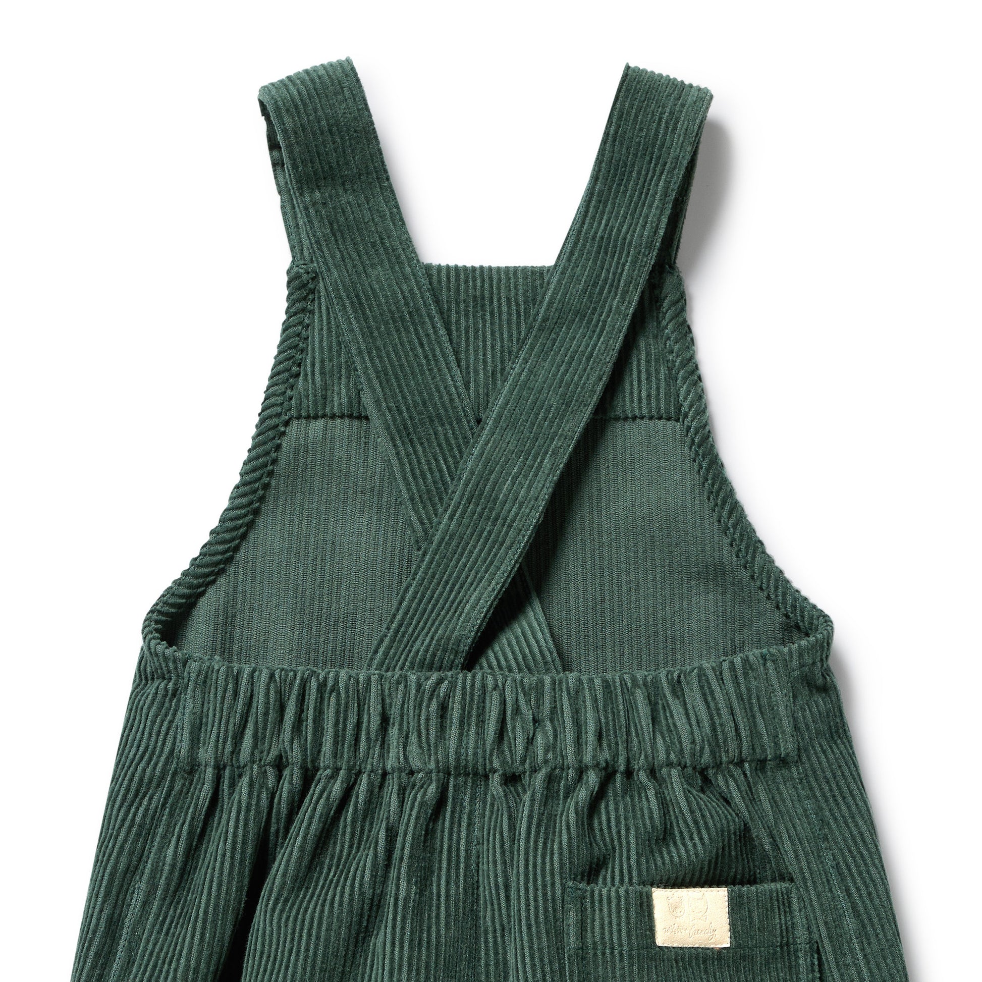 Wilson and Frenchy Organic Corduroy Overall - Moss Green | Trousers | Bon Bon Tresor