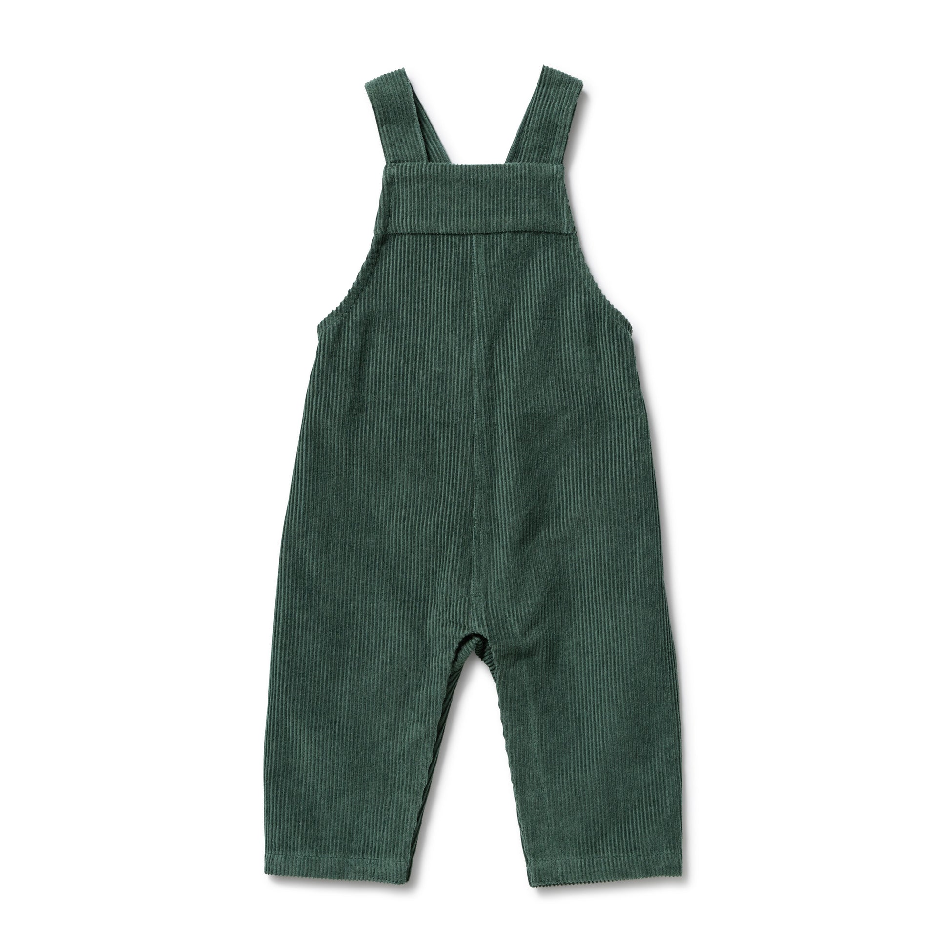 Wilson and Frenchy Organic Corduroy Overall - Moss Green | Trousers | Bon Bon Tresor