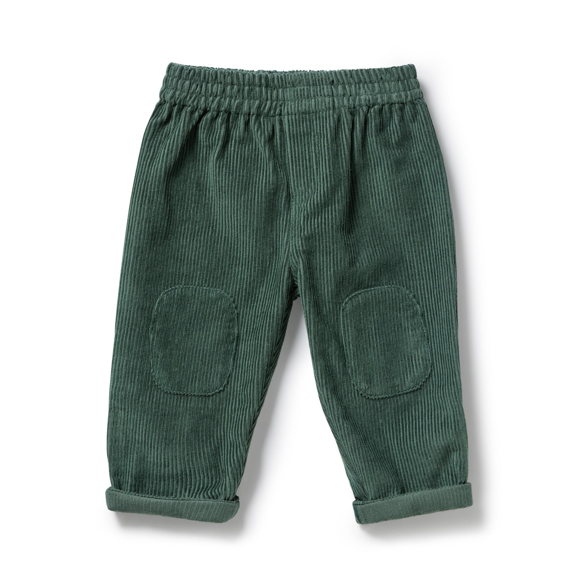 Wilson and Frenchy Organic Corduroy Pant - Moss Green | Trousers | Bon Bon Tresor