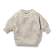 Wilson and Frenchy Organic Knitted Jumper - Cookie and Cream | Sweaters & Knitwear | Bon Bon Tresor