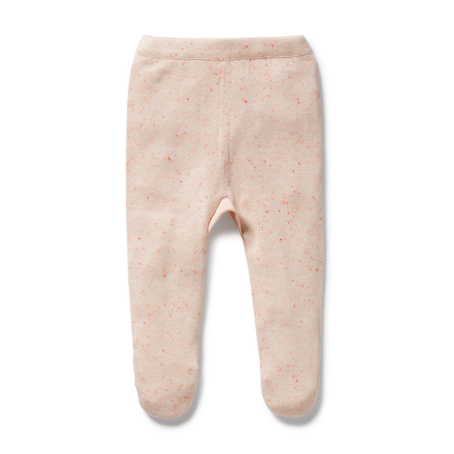 Wilson and Frenchy Organic Knitted Legging With Feet - Fairy Floss | Pants & Shorts | Bon Bon Tresor
