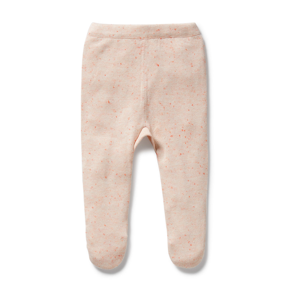 Wilson and Frenchy Organic Knitted Legging With Feet - Fairy Floss | Pants & Shorts | Bon Bon Tresor