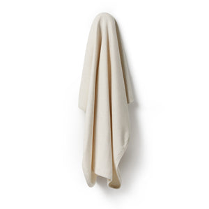 Wilson and Frenchy Organic Stripe Rib Bunny Rug - Oatmeal | Wraps & Swaddles | Bon Bon Tresor
