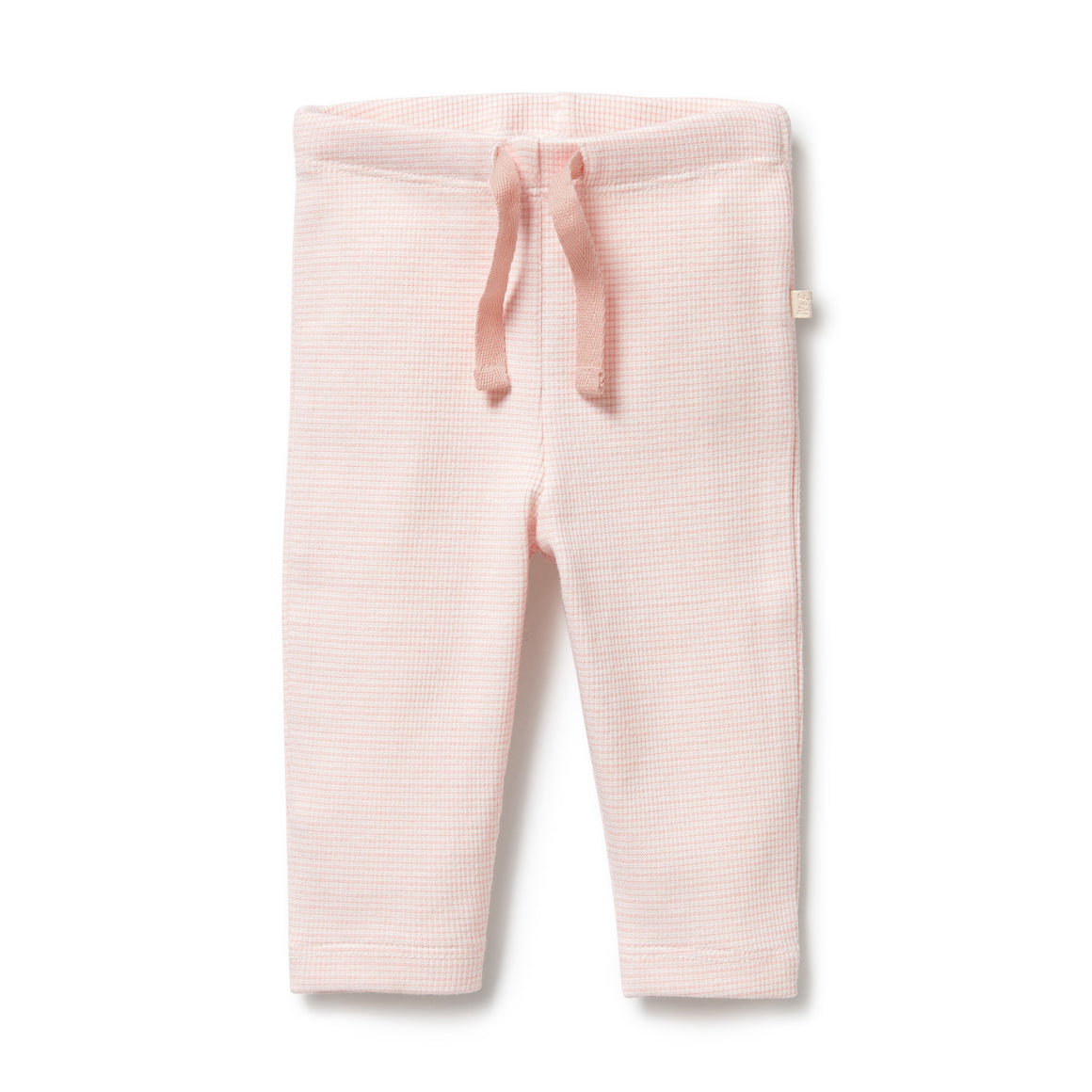 Wilson and Frenchy Organic Stripe Rib Legging - Cantaloupe | Pants & Shorts | Bon Bon Tresor