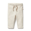 Wilson and Frenchy Organic Stripe Rib Legging - Oatmeal | Leggings | Bon Bon Tresor