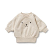 Wilson and Frenchy Organic Terry Sweat - Oatmeal | Sweaters & Knitwear | Bon Bon Tresor
