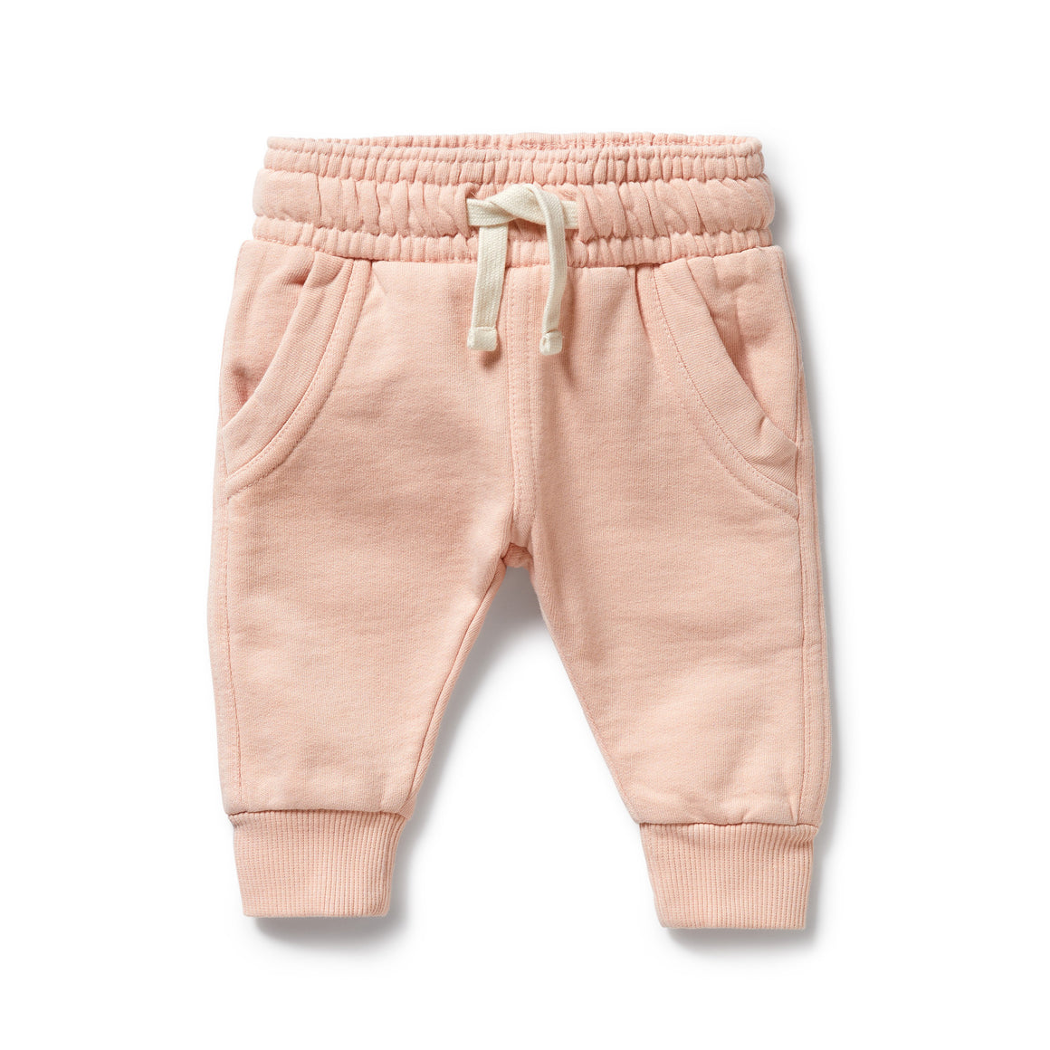 Wilson and Frenchy Organic Terry Sweat Pant - Blush Pink | Pants & Shorts | Bon Bon Tresor