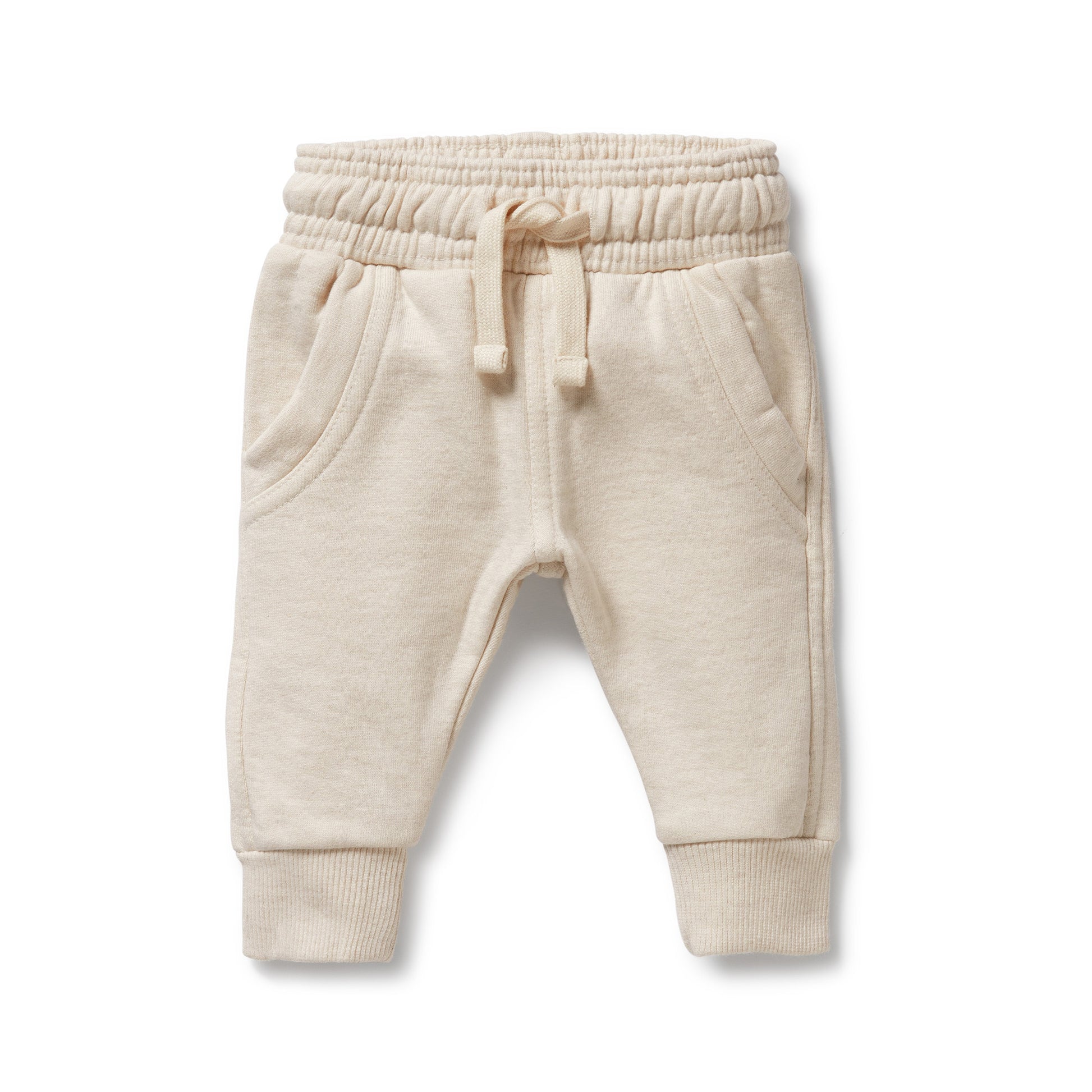 Wilson and Frenchy Organic Terry Sweat Pant - Oatmeal | Pants & Shorts | Bon Bon Tresor