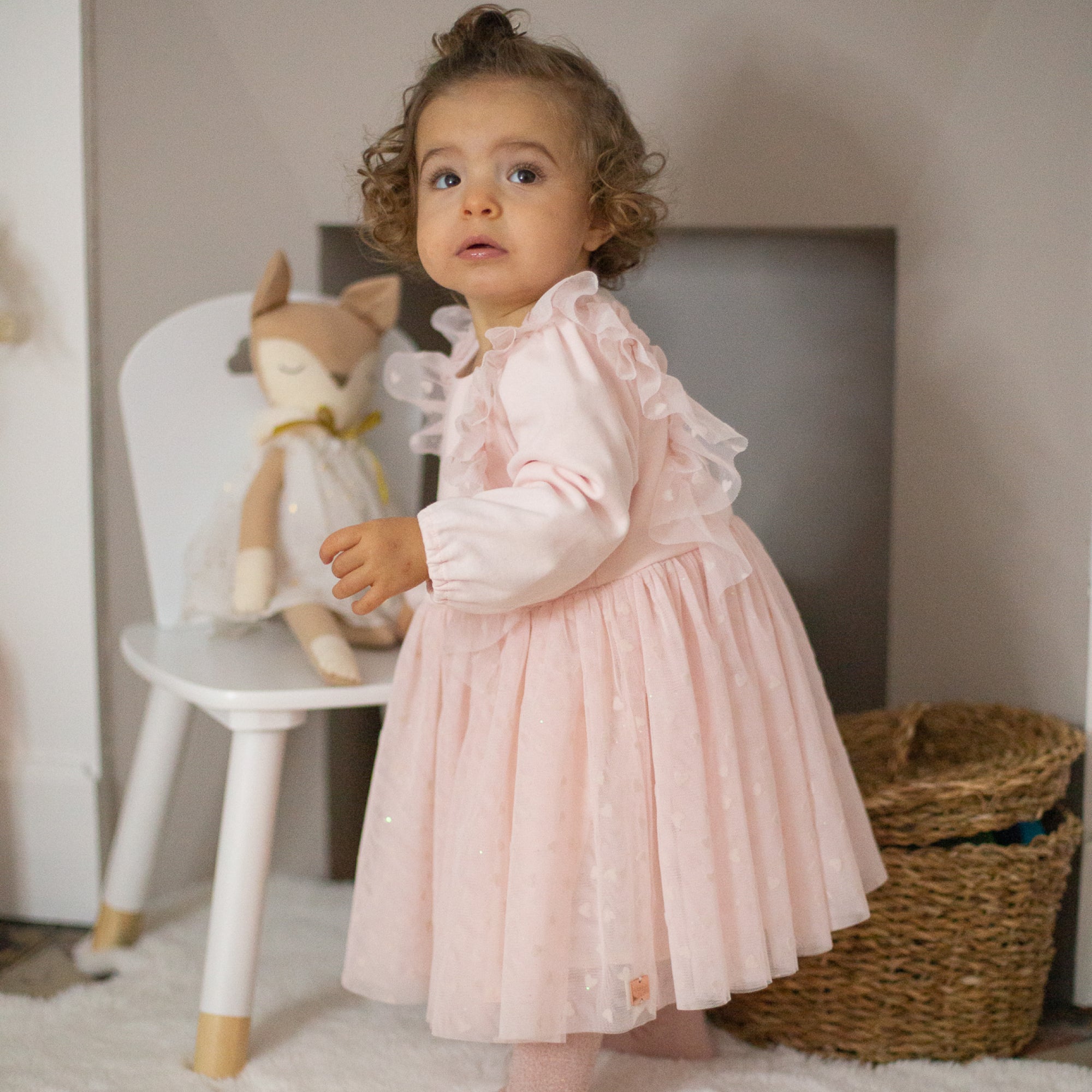 Carrement Beau Pink Tulle Dress