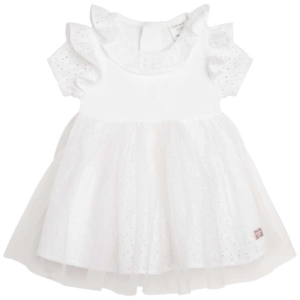 Carrement Beau White Ceremony Dress | Dresses & Skirts | Bon Bon Tresor